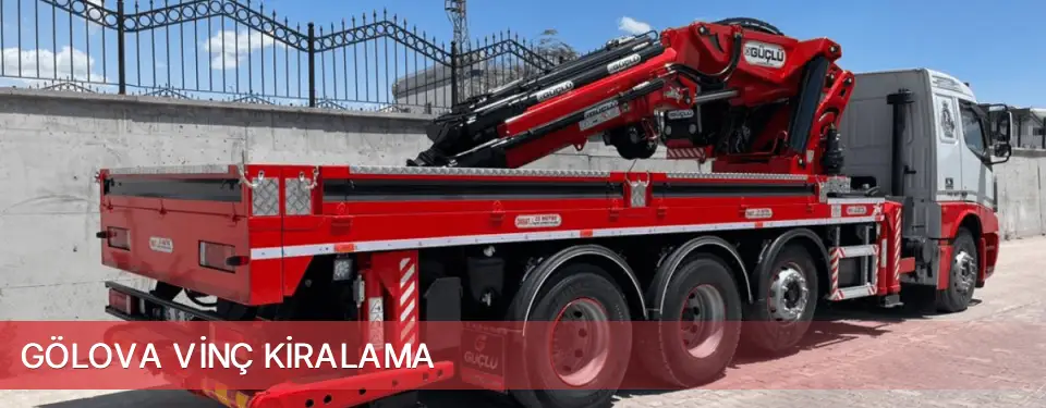 Gölova İlçemi Vinç Kiralama